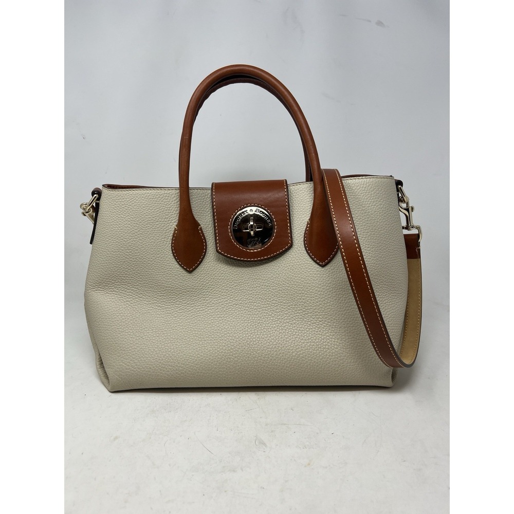 Dooney‎ &Bourke  Pebble Turnlock Handle Boston Tote 30 Gently Used